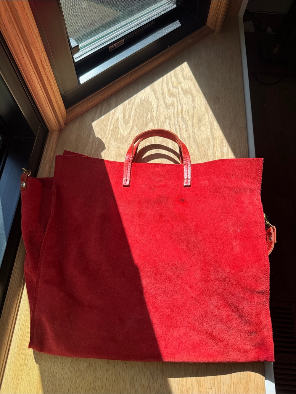 Clare V. Red suede bag - Picture 4 of 8